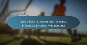 Read more about the article Dario Vidosic: Antecedentes familiares, Influencias juveniles, Vida personal